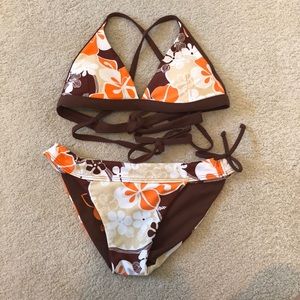 Honey Girl flora bikini for $10